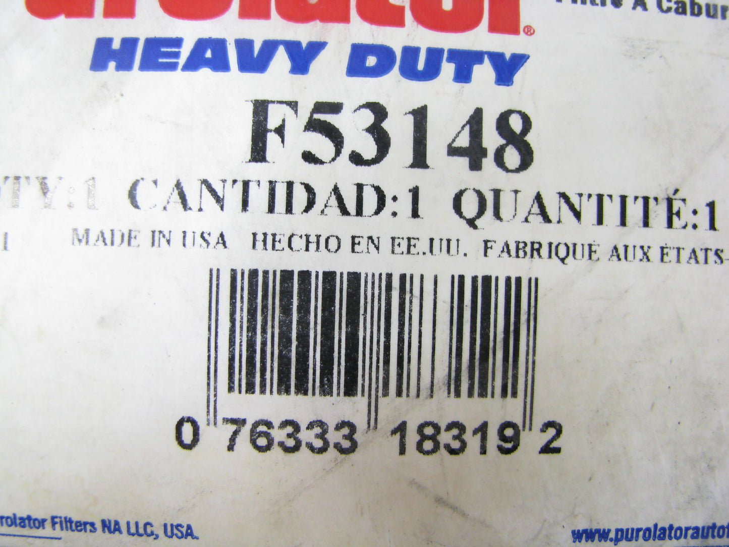 Purolator F53148 Diesel Fuel Water Separator Filter Replaces CS5043 33796 F53148