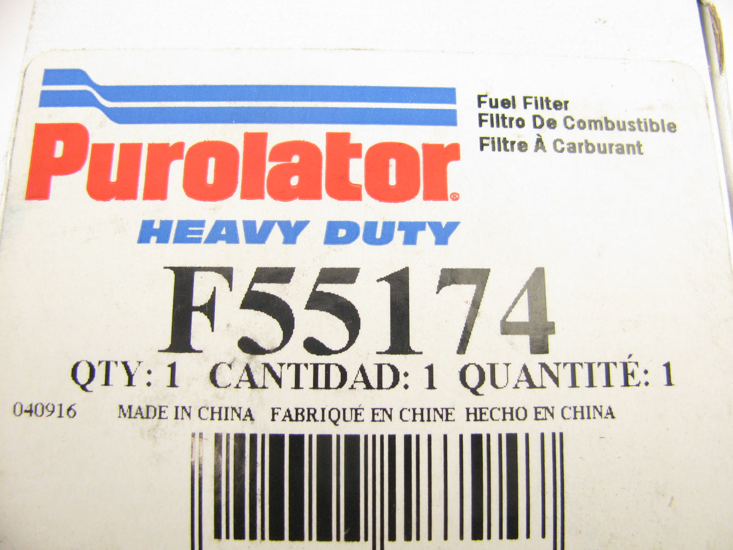 (4) Purolator F55174 Fuel Filter Replaces C7516 33262 L3541F FF880 FF5260