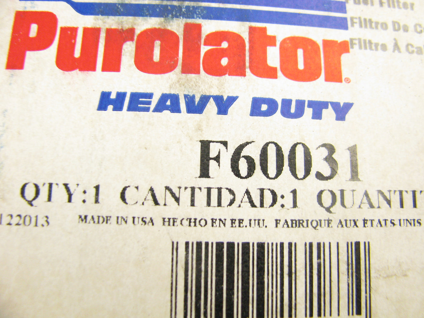 (2) Purolator F60031 Fuel Filter For 1989-1991 Mack CH