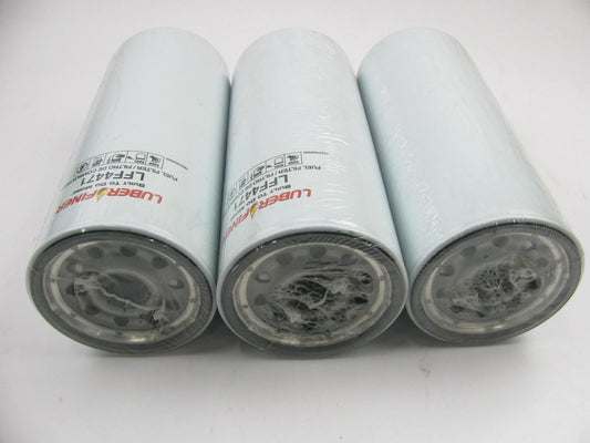 (3) Purolator F75297 Secondary Fuel Filters For Mack 12L E-Tech Engine