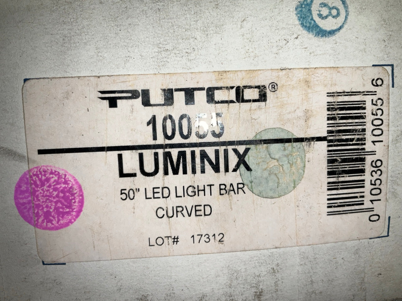 Putco 10055 Off-Road 50'' Curved Luminix High Power LED Light Bar