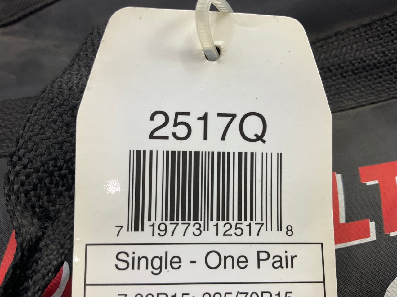 Quality Chain 2517Q Tire Snow Chains PAIR 235/60-18, 235/55-18, 225/55-18