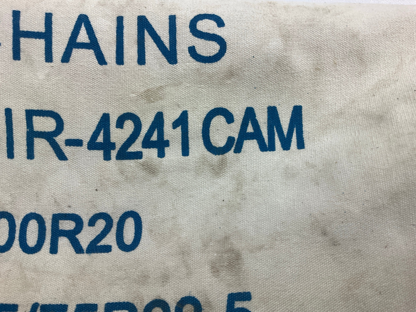 1/2 PAIR Quality 4241CAM CAM Type Tire Snow Chain 9.00-20, 10-22.5, 255/80R22.5