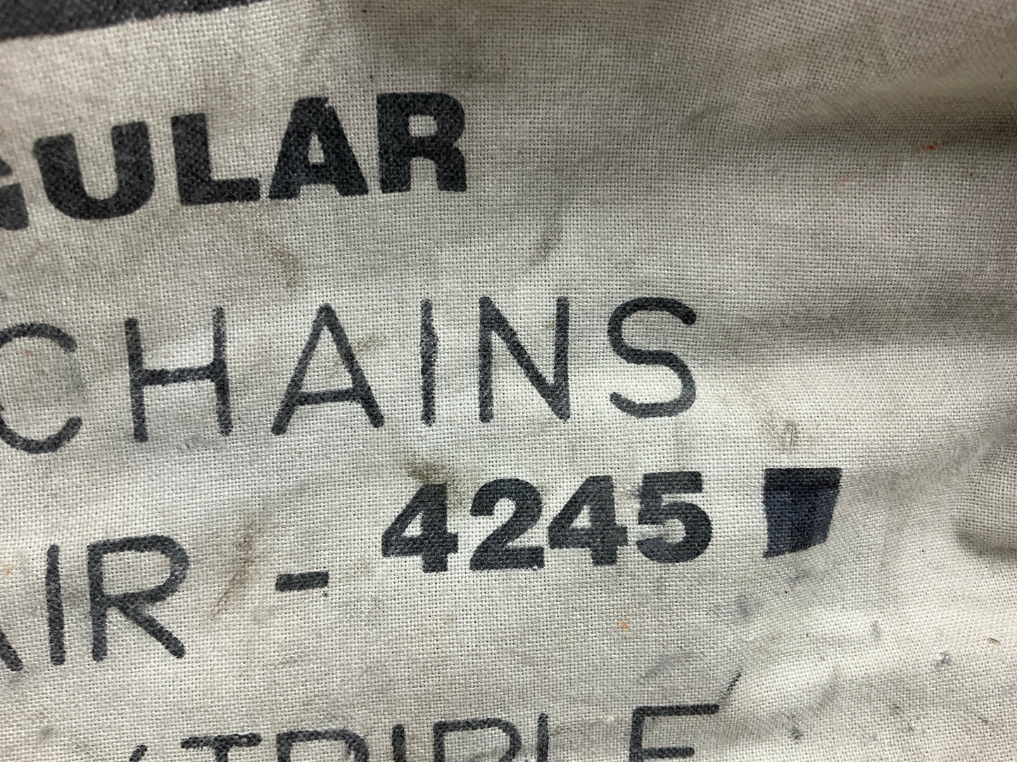 Quality Chain 4245-2 Tire Snow Chains PAIR 285/70-24.5, 10-20 TRUCK TIRES
