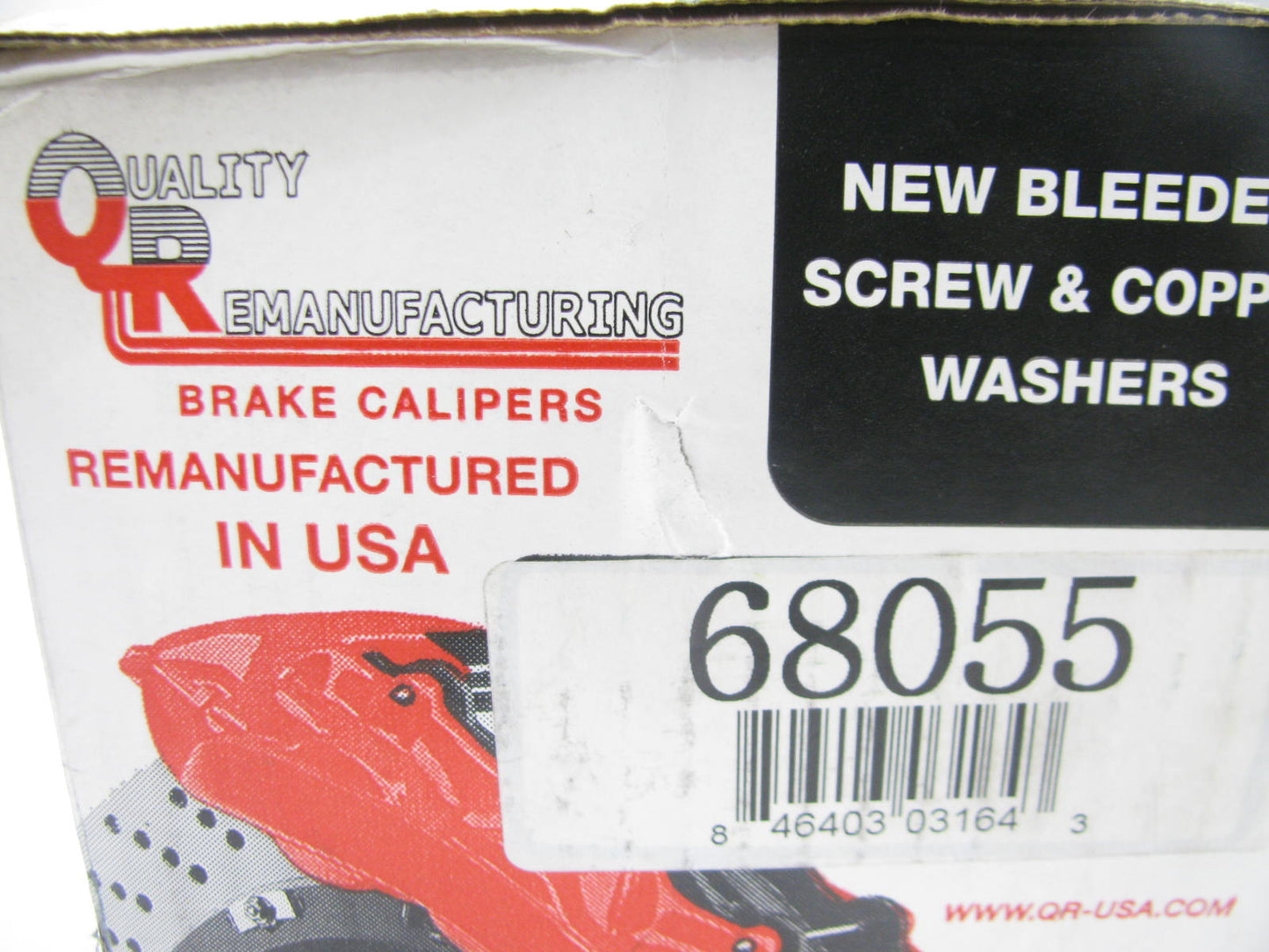 Quality Remanufacturing 68055 REMAN Rear Right Disc Brake Caliper
