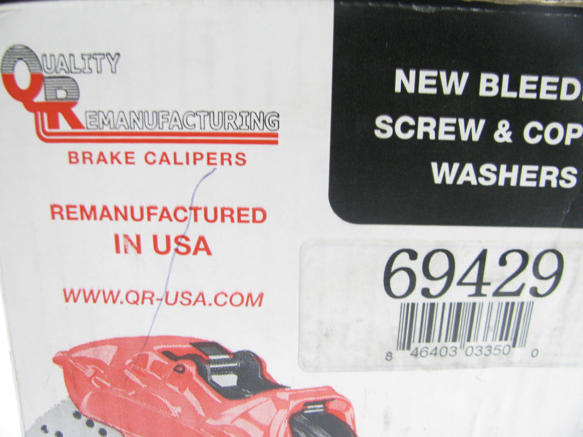 REMAN. Quality Remanufacturing 69429 Rear Brake Caliper