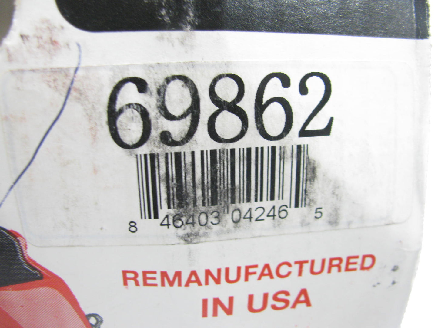 Disc Brake Caliper Front Left Reman- Quality Rebuilders 69862