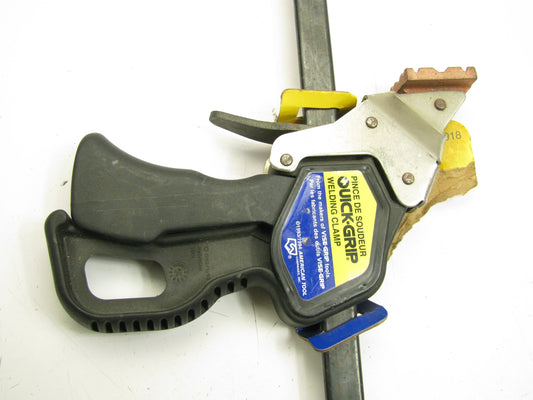 NOS Quick-grip 5918 18'' Welding Bar Quick Grip Copper Plated Clamp - MADE IN USA