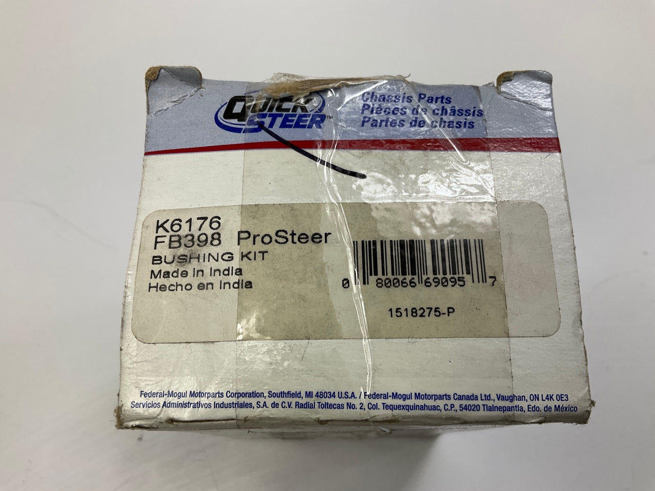 Quick Steer K6176 Suspension Control Arm Bushing Kit - Front Upper