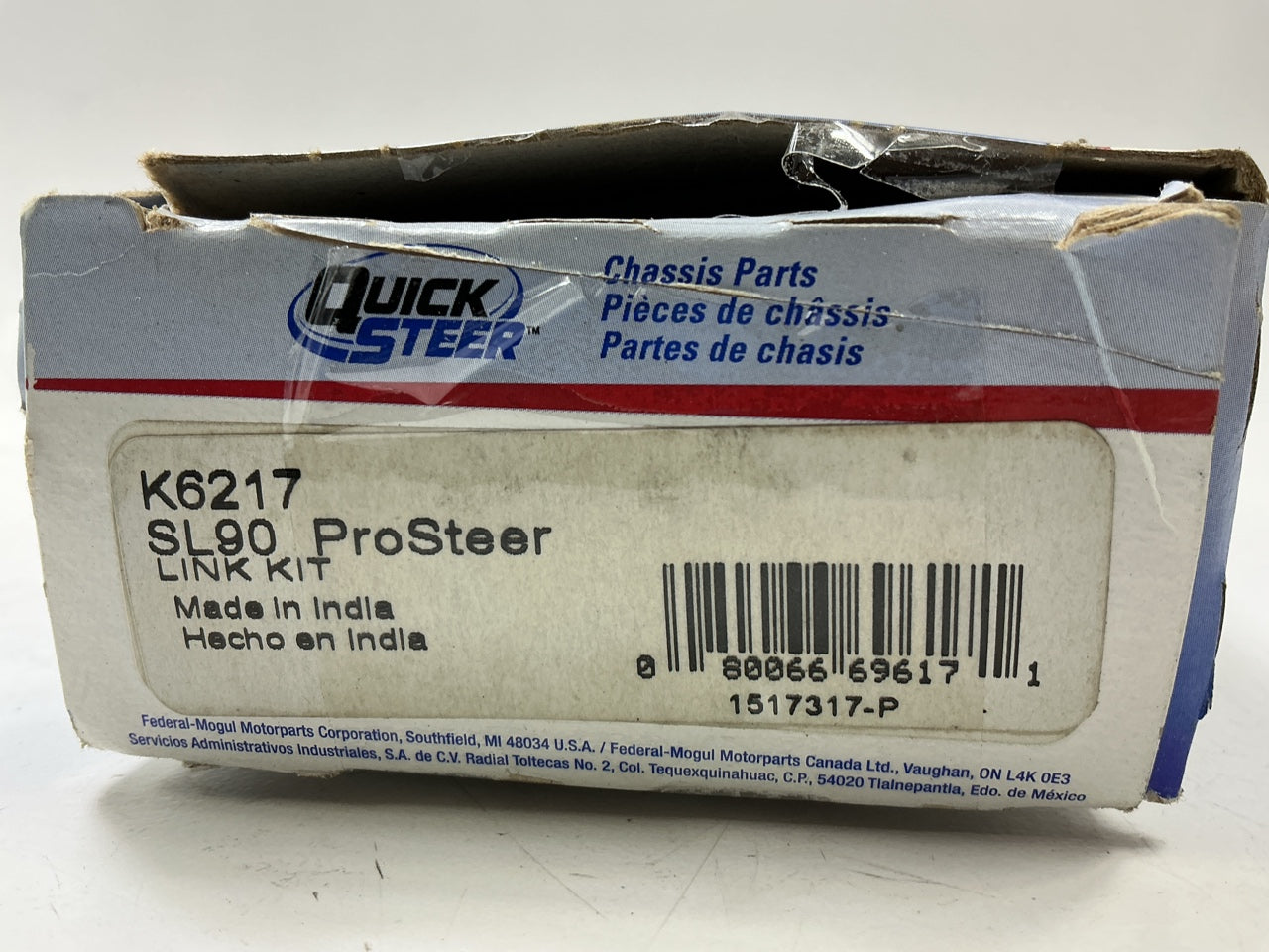 (2) Quick Steer K6217 Suspension Stabilizer Sway Bar Link Kit