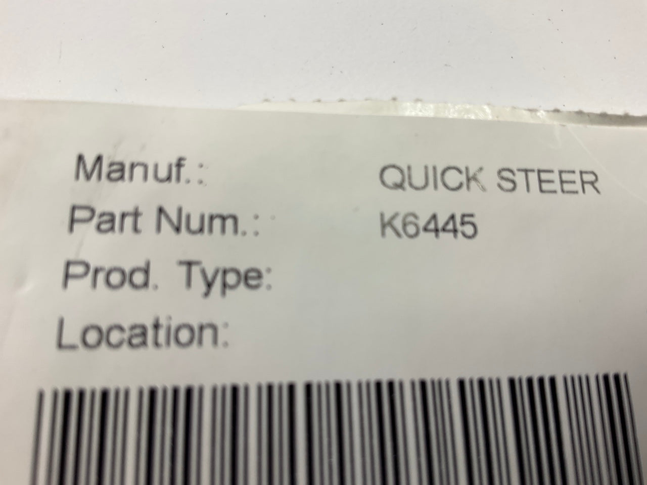 Quick Steer K6445 Suspension Ball Joint - Front Lower