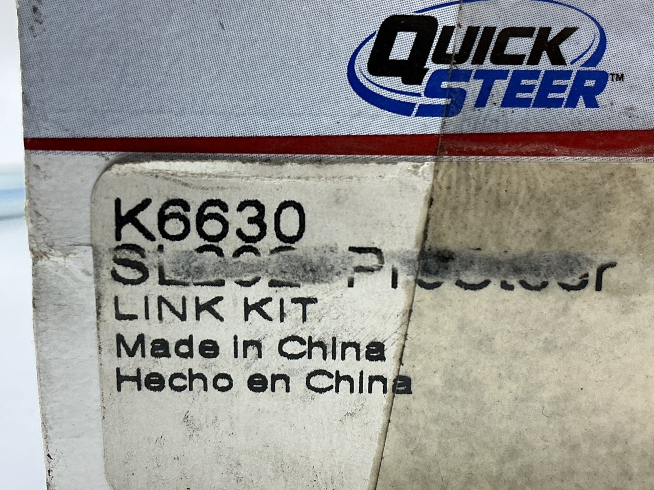 Quick Steer K6630 Front Suspension Stabilizer Sway Bar Link Kit