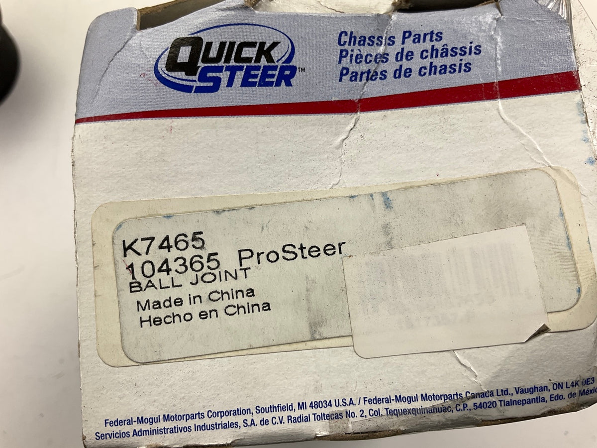 Quick Steer K7465 Suspension Ball Joint - Front Lower