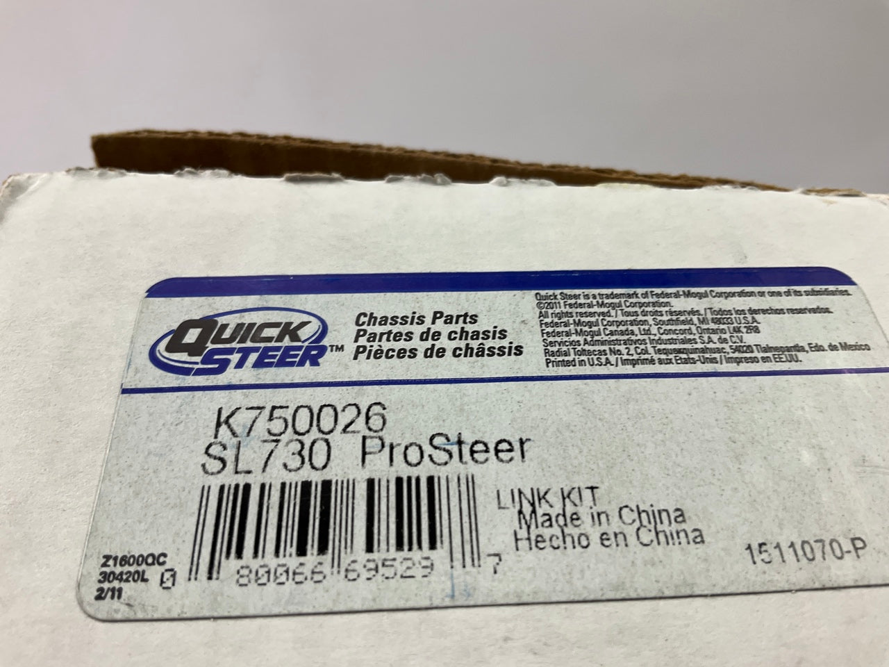 Quick Steer K750026 Front Stabilizer Sway Bar Link Kit For 2004-2009 Durango