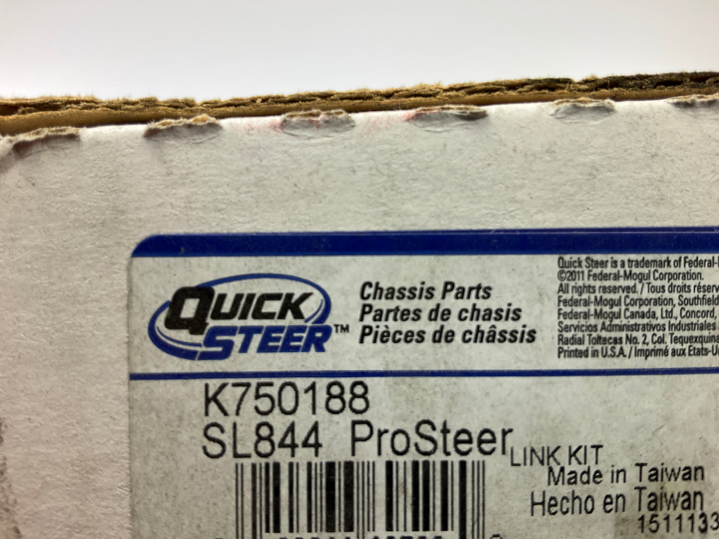 Quick Steer K750188 Front Left Suspension Stabilizer Sway Bar Link Kit