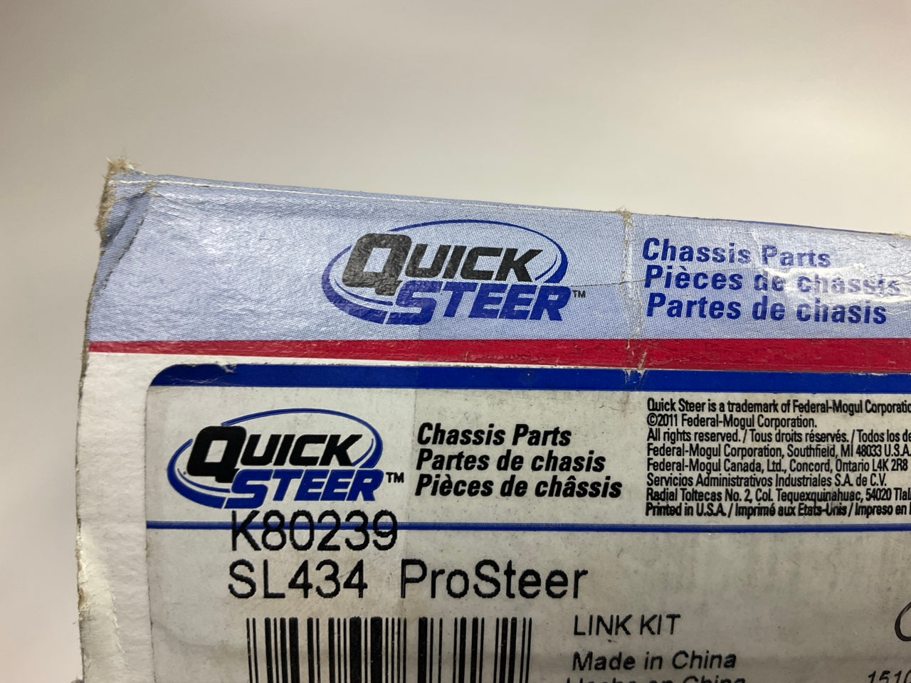 Quick Steer K80239 Front Suspension Stabilizer Sway Bar Link Kit
