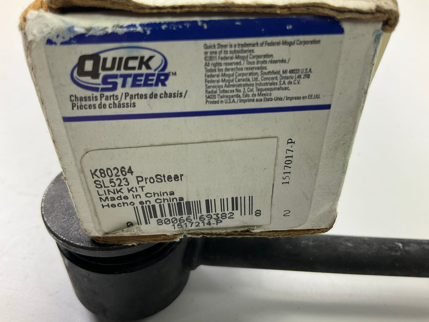 Quick Steer K80264 Rear Suspension Stabilizer Sway Bar Link Kit