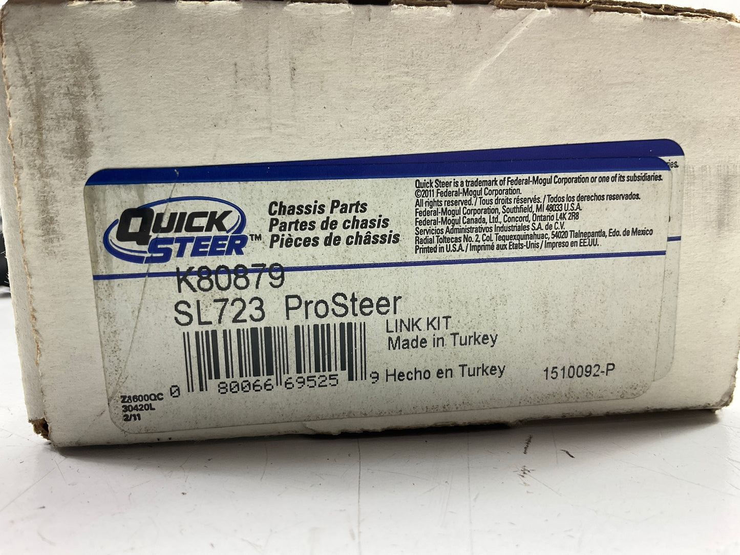 (2) Quick Steer K80879 Front Suspension Stabilizer Sway Bar Link Kit