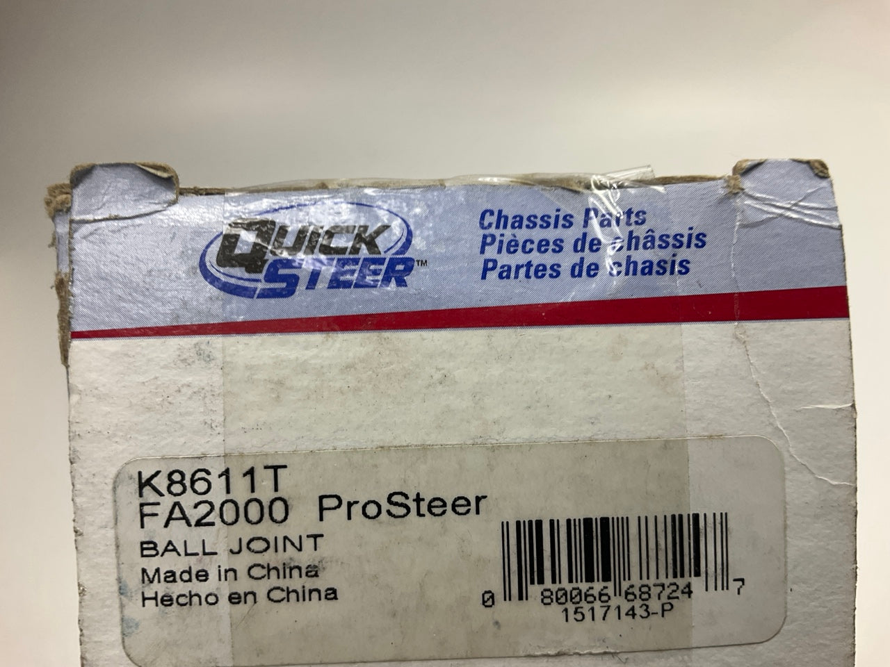 Quick Steer K8611T Front Lower Suspension Ball Joint