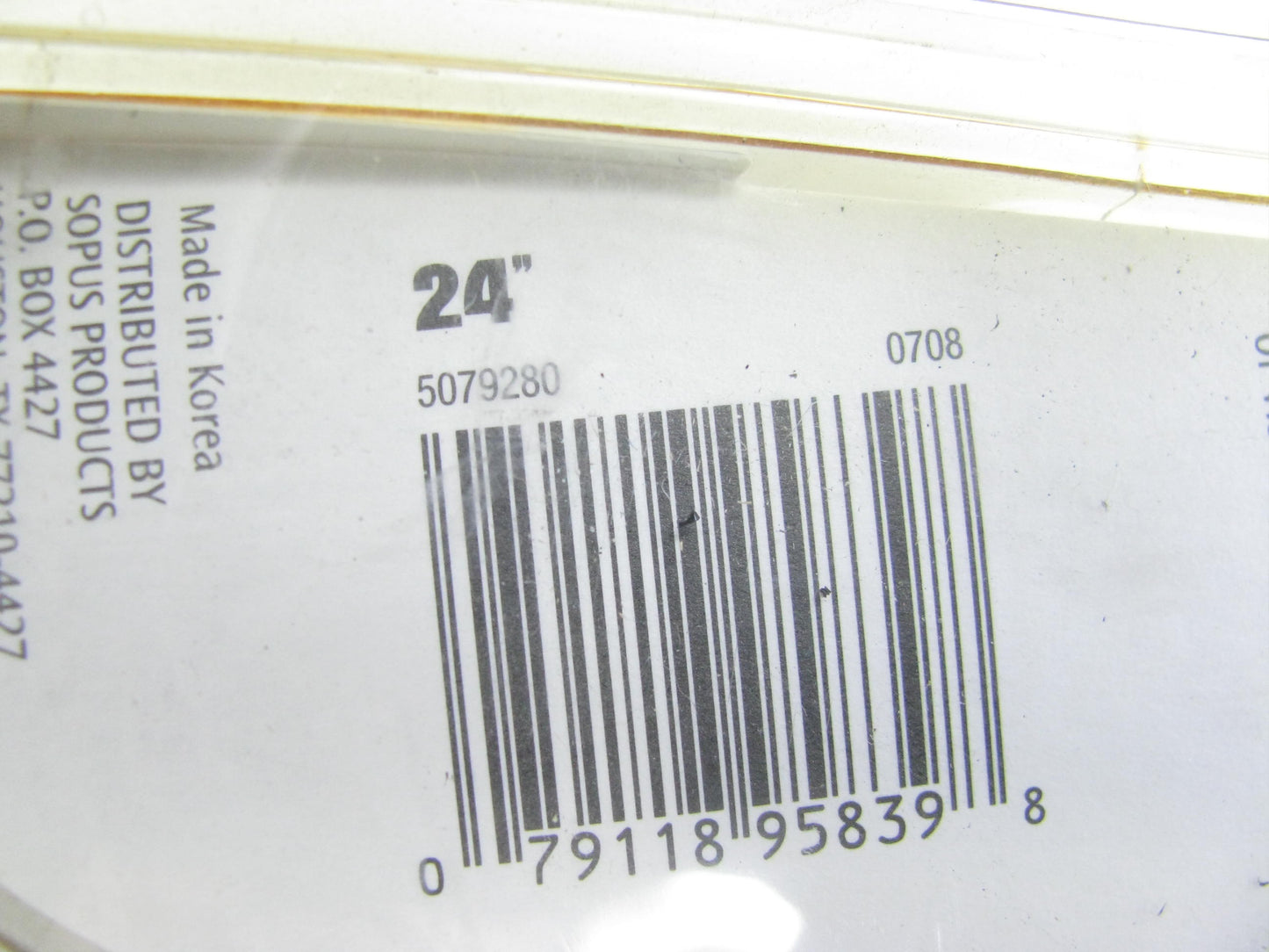 Rain-x 5079280 Latitude Windshield Wiper Blade Front - 24''