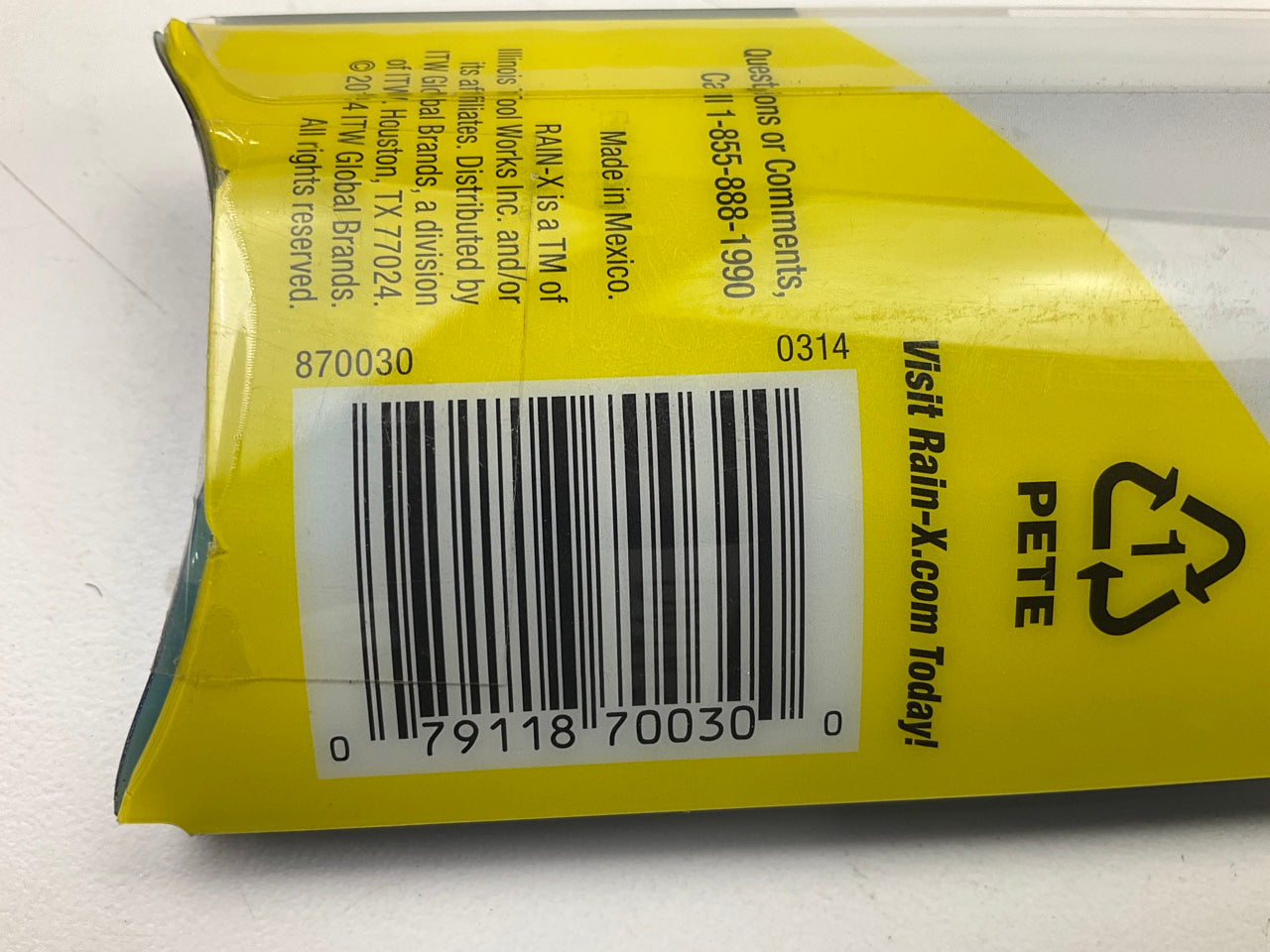 Rain-x 870030 Quantum Windshield Wiper Blade - 16''