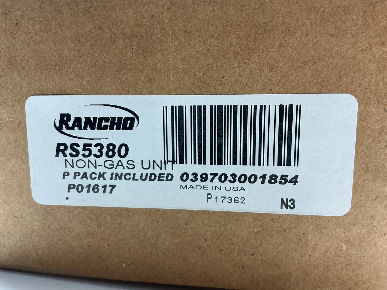 (2) Rancho RS5380 Front RS5000 Shock Absorber 11-19 Silverado 3500 HD W/ 4'' Lift