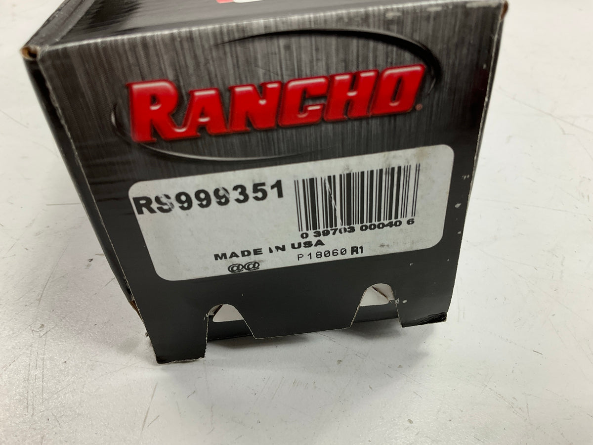 Rancho RS999351 RS9000XL Adjustable Shock Absorber, 11.88'' COMP, 6.25'' TRAVEL