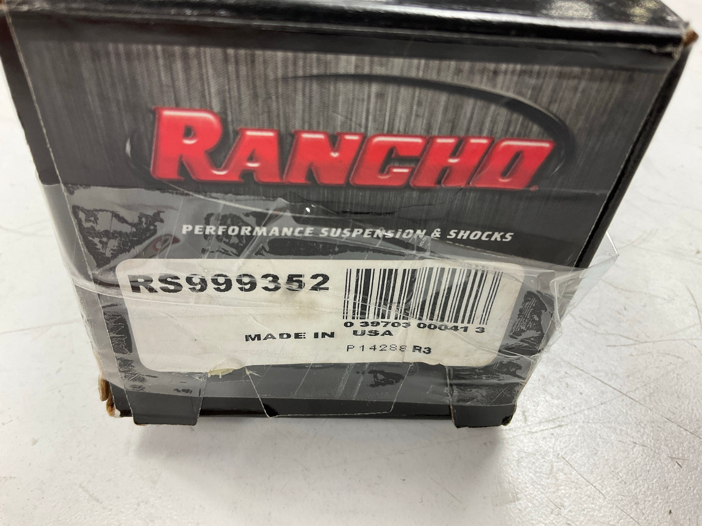 (2) Rancho RS999352 RS9000XL Adjustable Shock Absorber, 13.31'' COMP 7.45'' TRAVEL