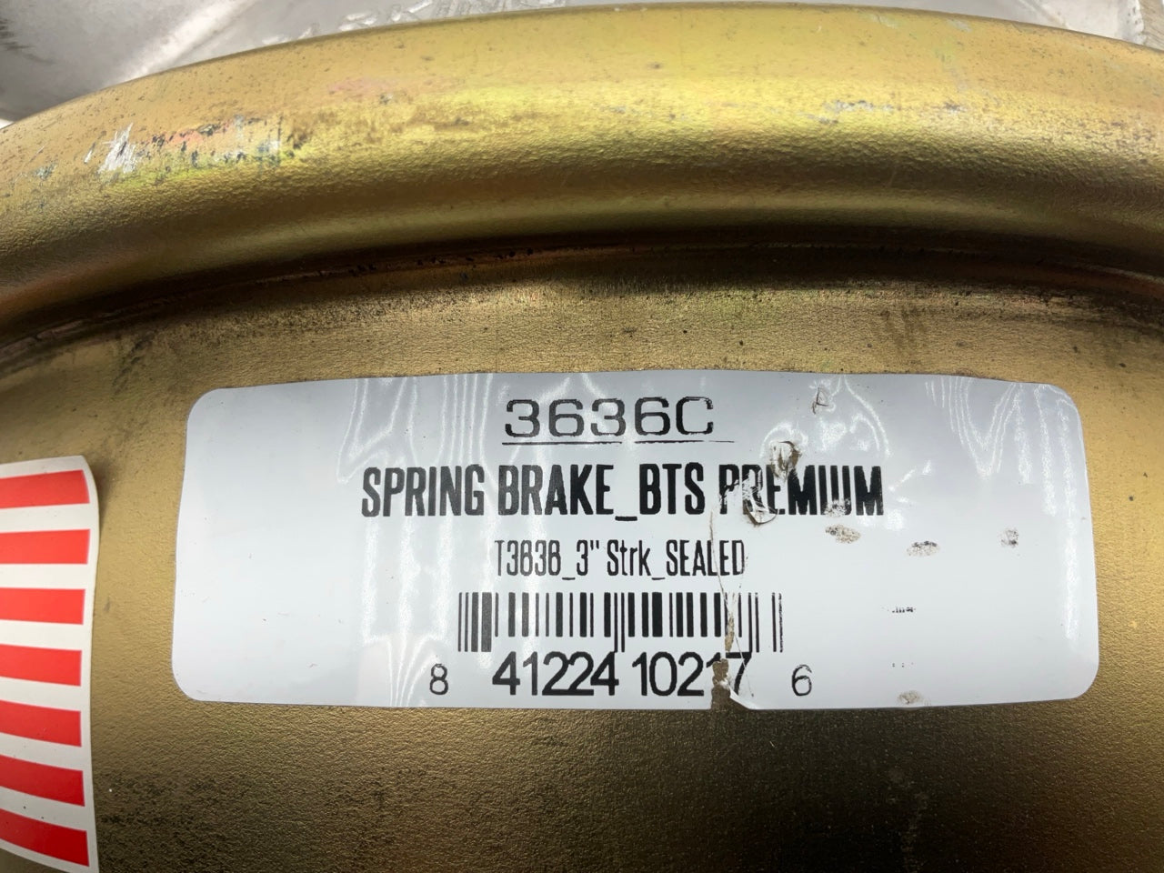 Ranger 3636C Spring Brake Chamber BTS, Type 3636, 3'' Stroke, Type 36/36