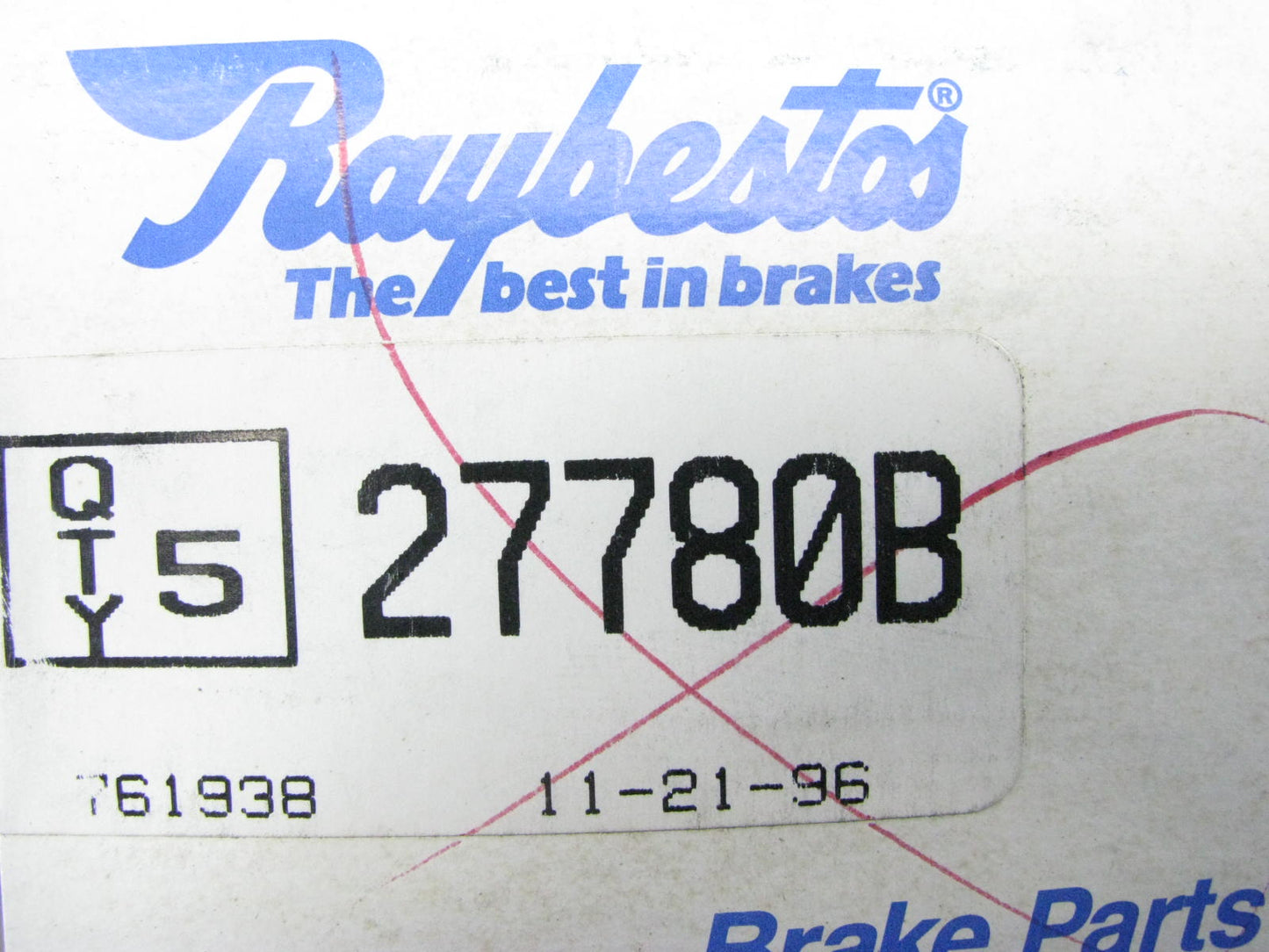 (5) Raybestos 27780B Wheel Lug Studs - Front