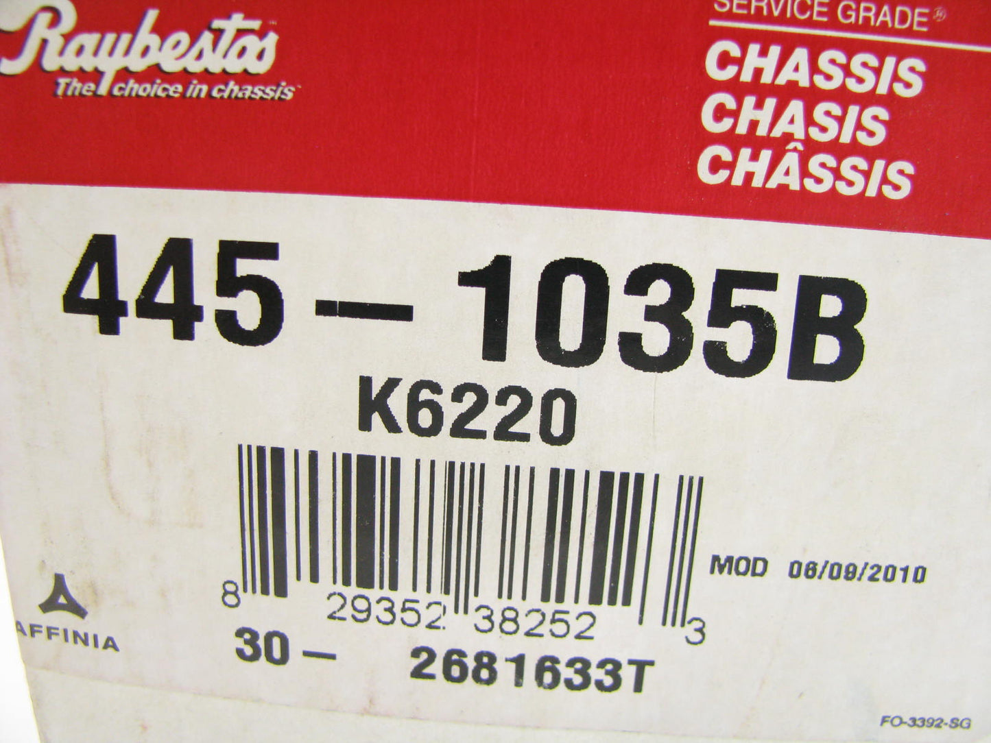 Raybestos 445-1035B Power Steering Pitman Arm