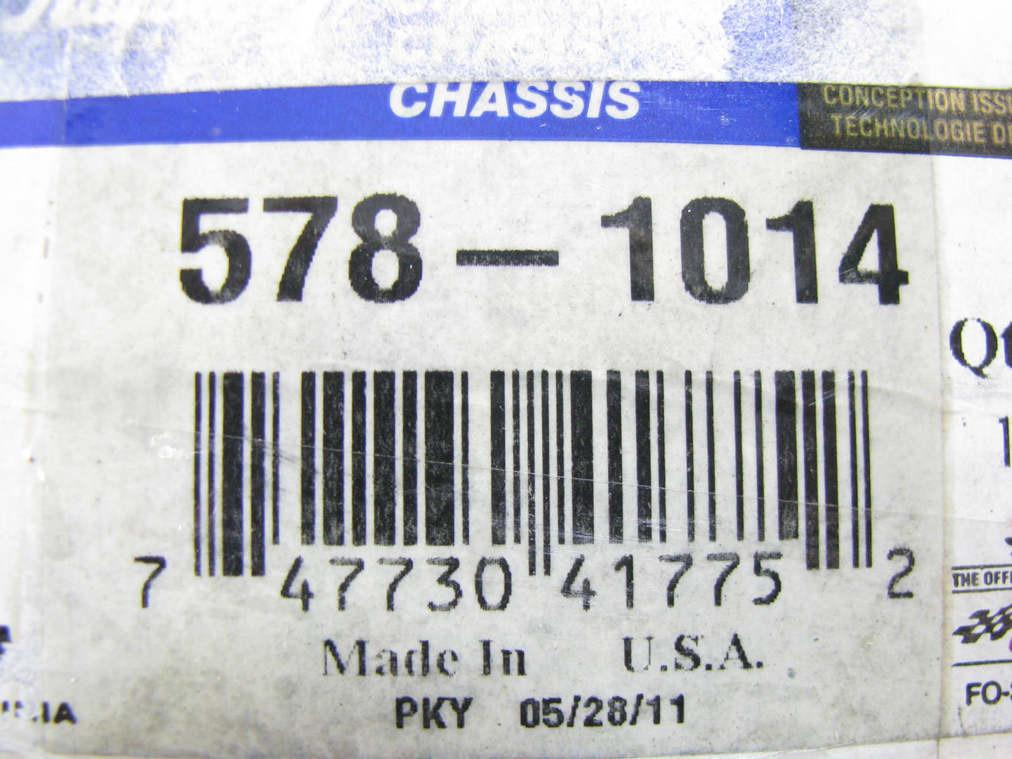 (2) Raybestos 578-1014 Suspension Strut Rod Bushing - Front