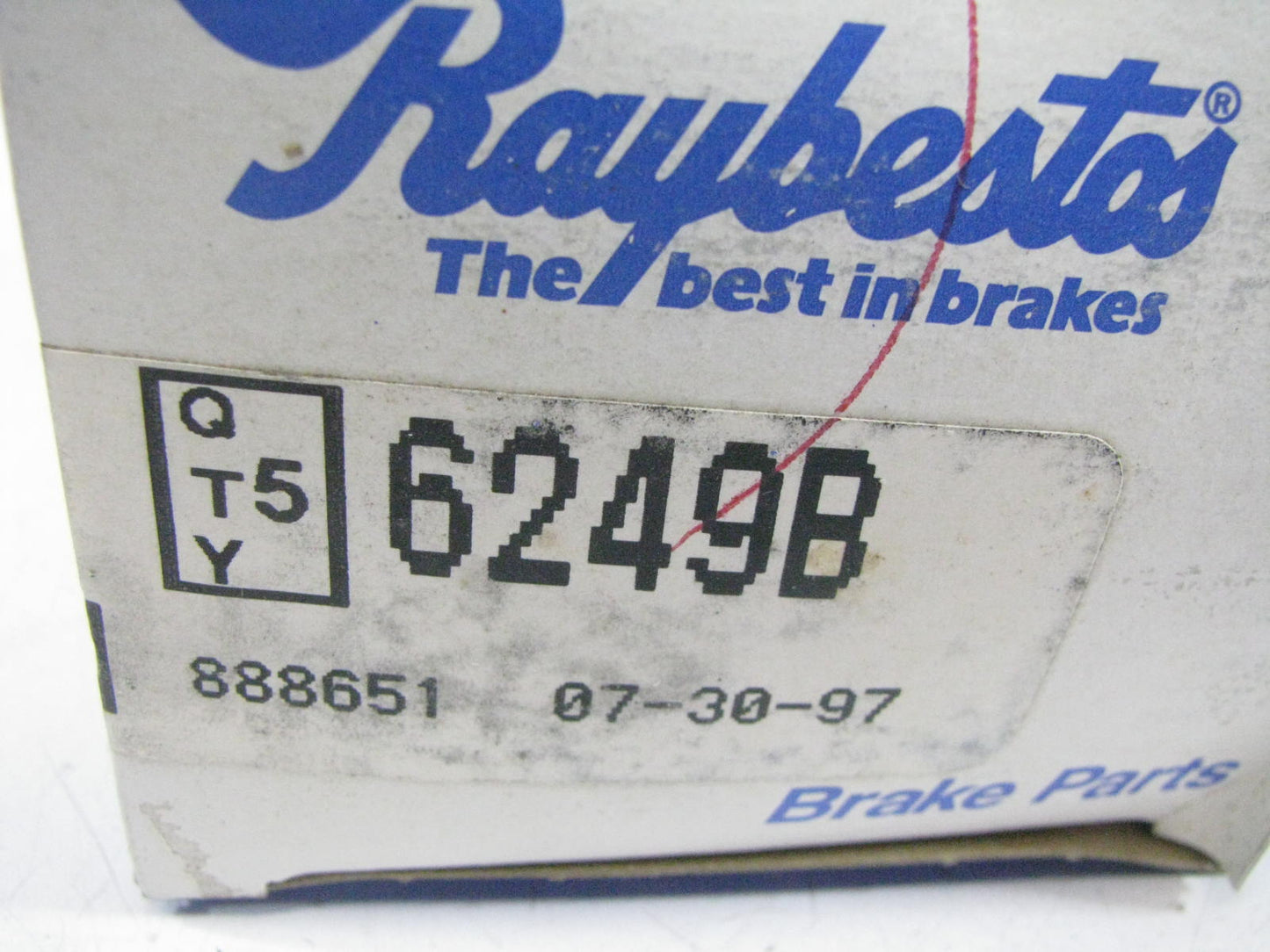 (5) Raybestos 6249B Front Wheel Lug Studs
