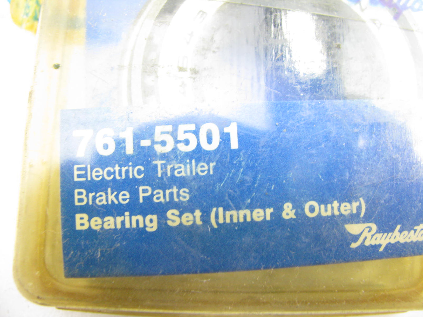 Raybestos 761-5501 Trailer Electric Brake Inner & Outer Bearing Set
