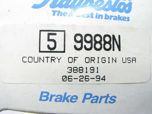 (5) Raybestos 9988N Wheel Lug Nuts