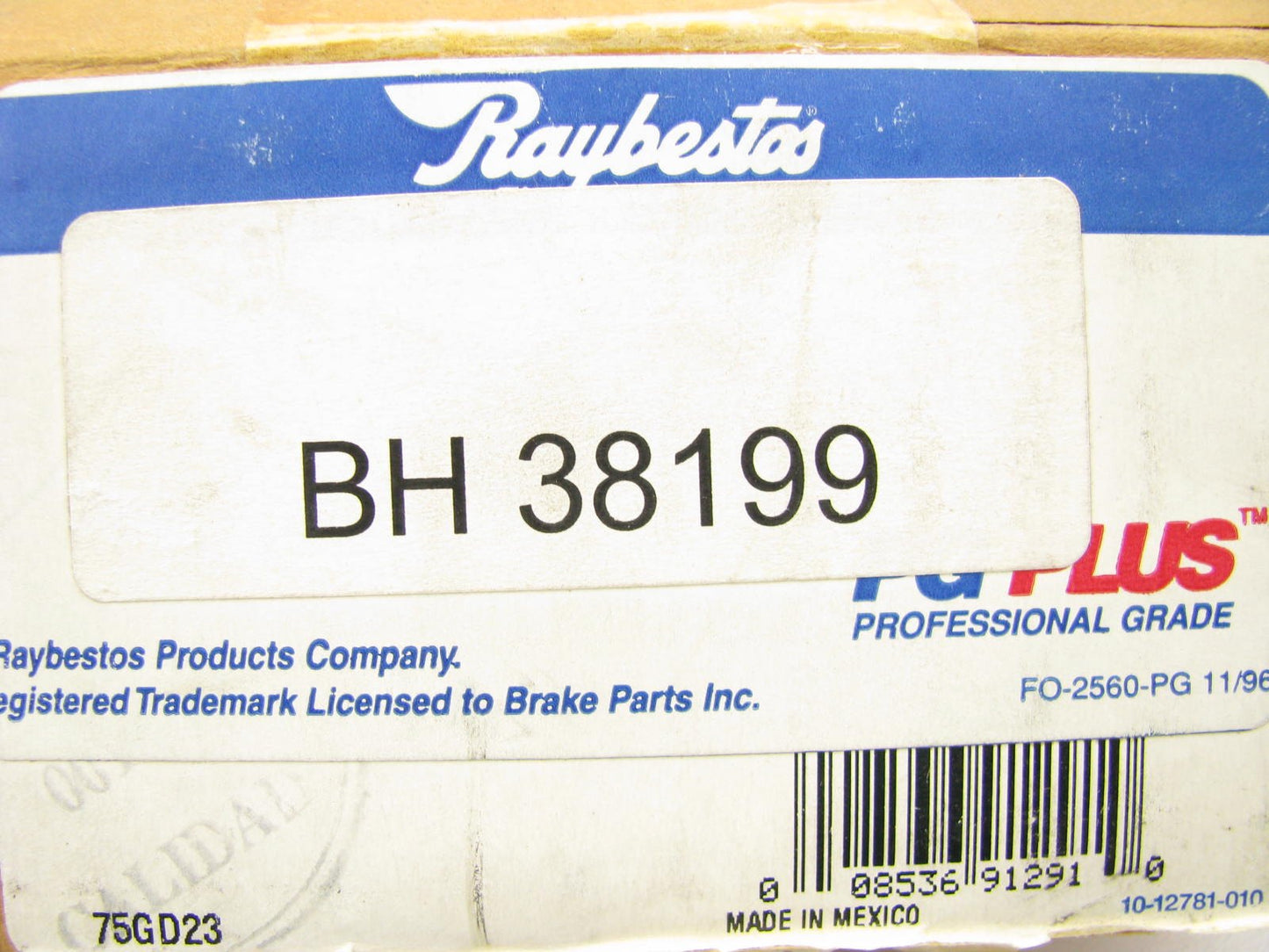 Raybestos BH38199 Front Left Brake Hydraulic Hose