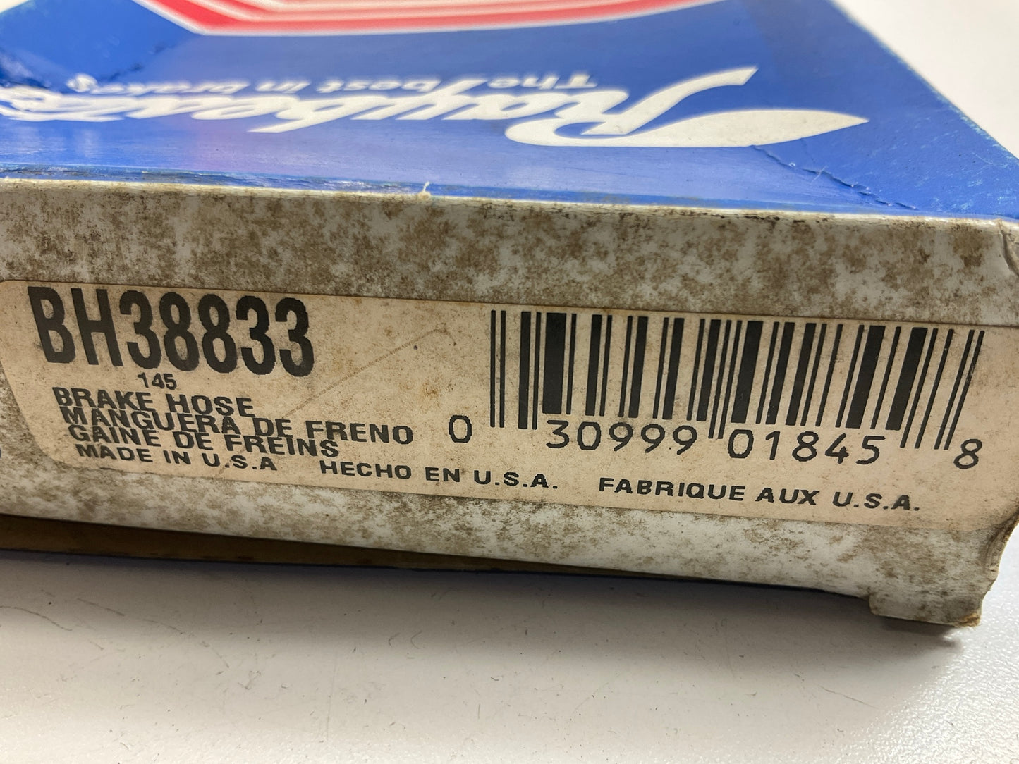 Raybestos BH38833 Front Inner Hydraulic Brake Hose