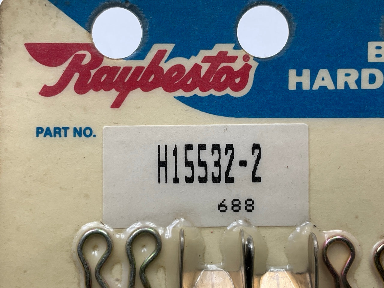 Raybestos H15532-2 Front Disc Brake Hardware Kit For 1976-1980 Honda Accord