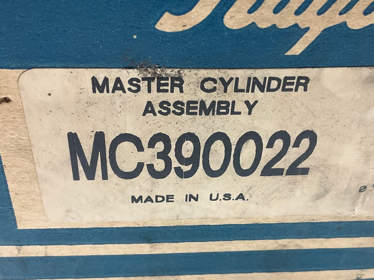 Raybestos MC390022 Brake Master Cylinder For 1990-1992 Ford Probe W/O ABS