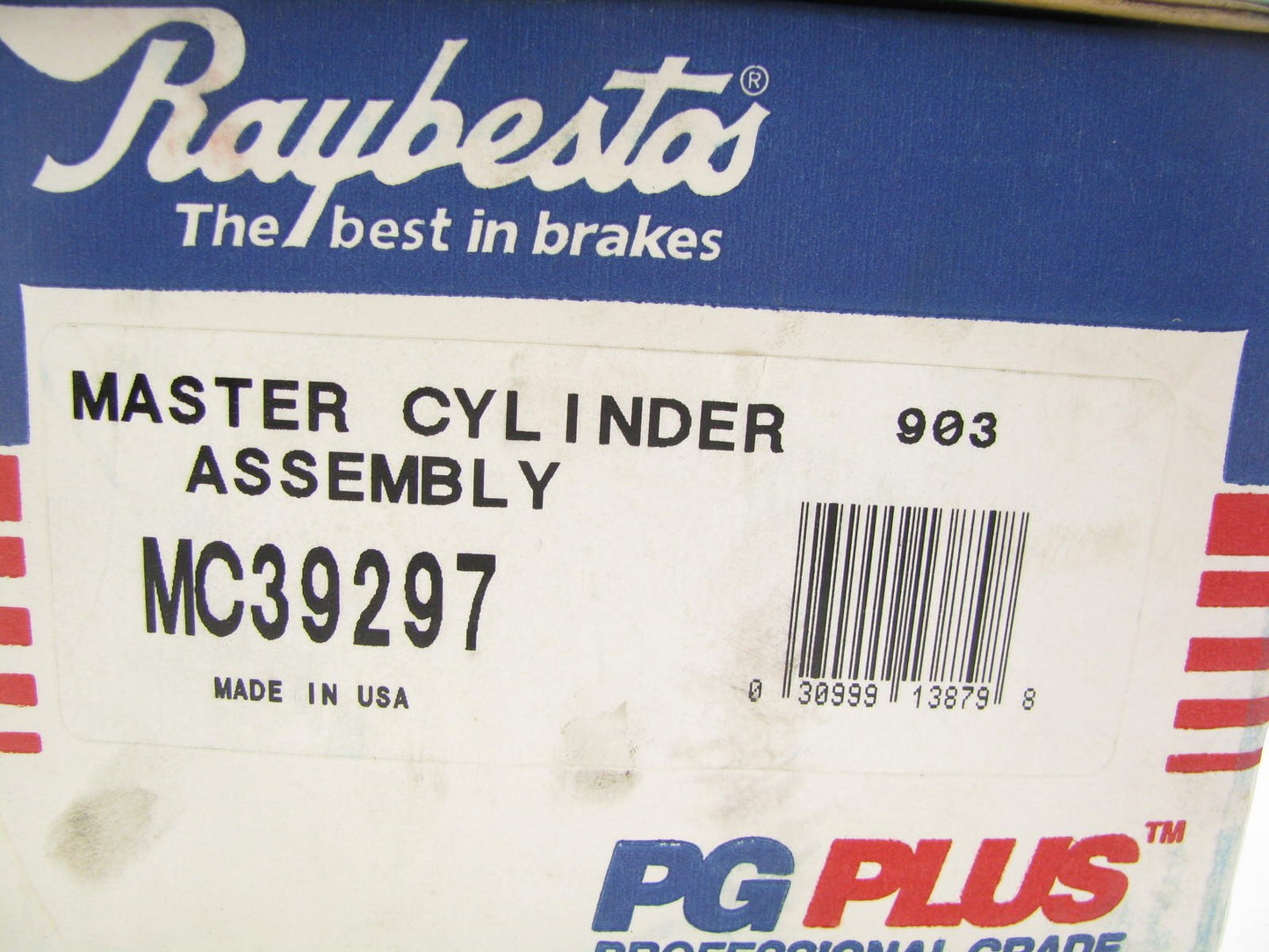Raybestos MC39297 Brake Master Cylinder W/o Reservoir