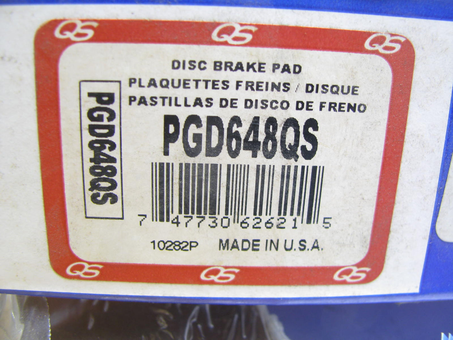 Raybestos PGD648QS Front Disc Brake Pads - Ceramic