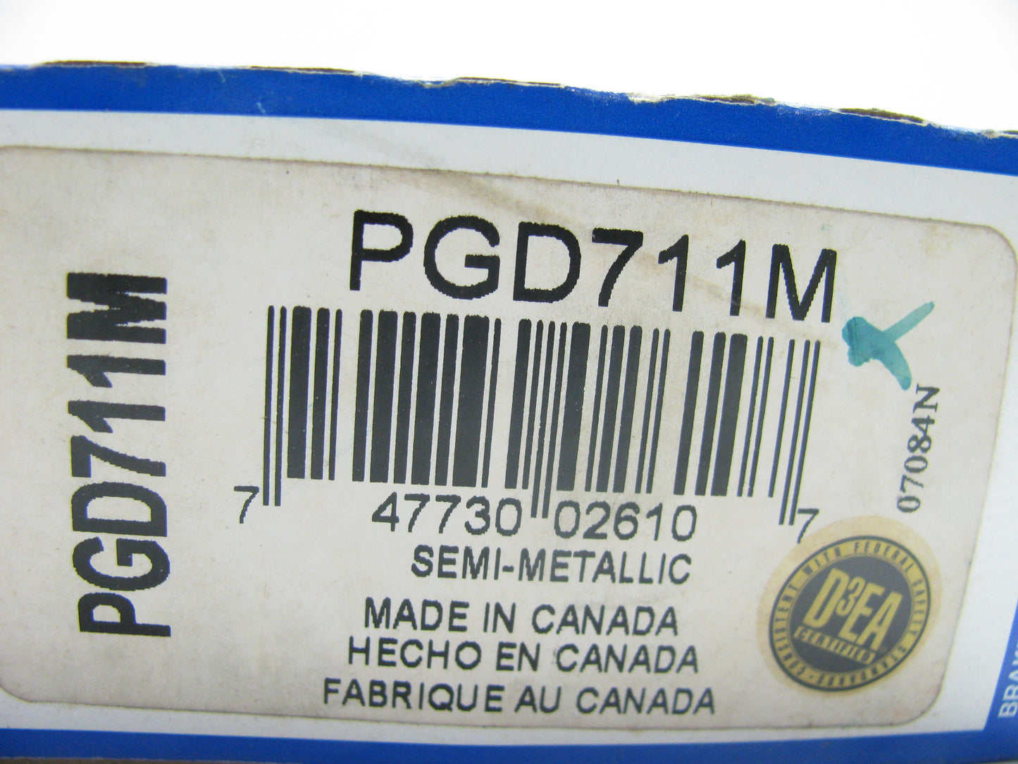 Raybestos PGD711M Semi-Metallic Disc Brake Pad Set - Rear