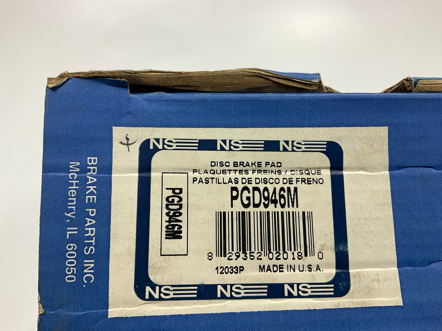 Raybestos PGD946M Front Semi-Metallic Disc Brake Pads