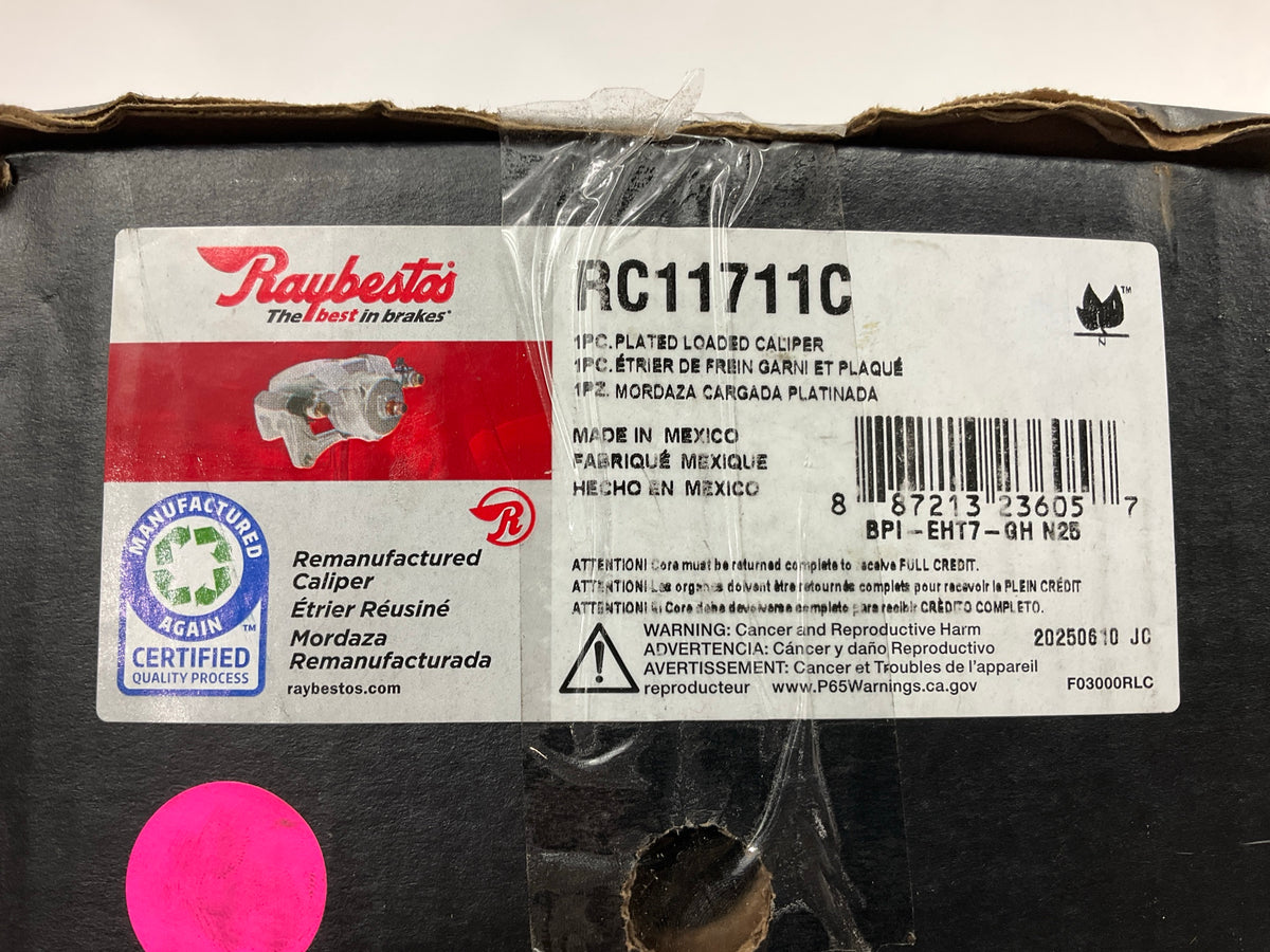 REMAN. Raybestos RC11711C Front Left Disc Brake Caliper And Bracket