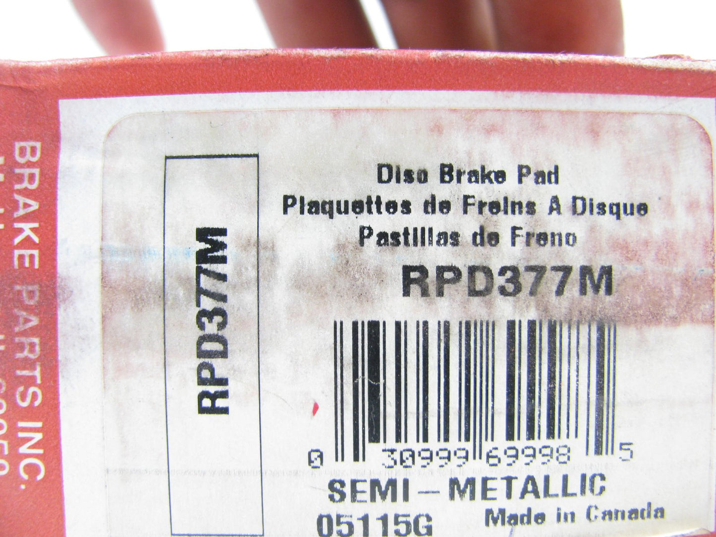 Raybestos RPD377M REAR Brake Pads