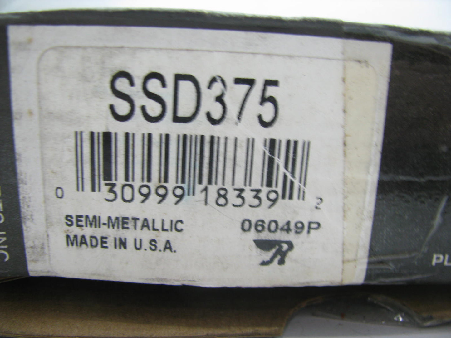 Raybestos SSD375 Semi-Metallic Disc Brake Pads - Front