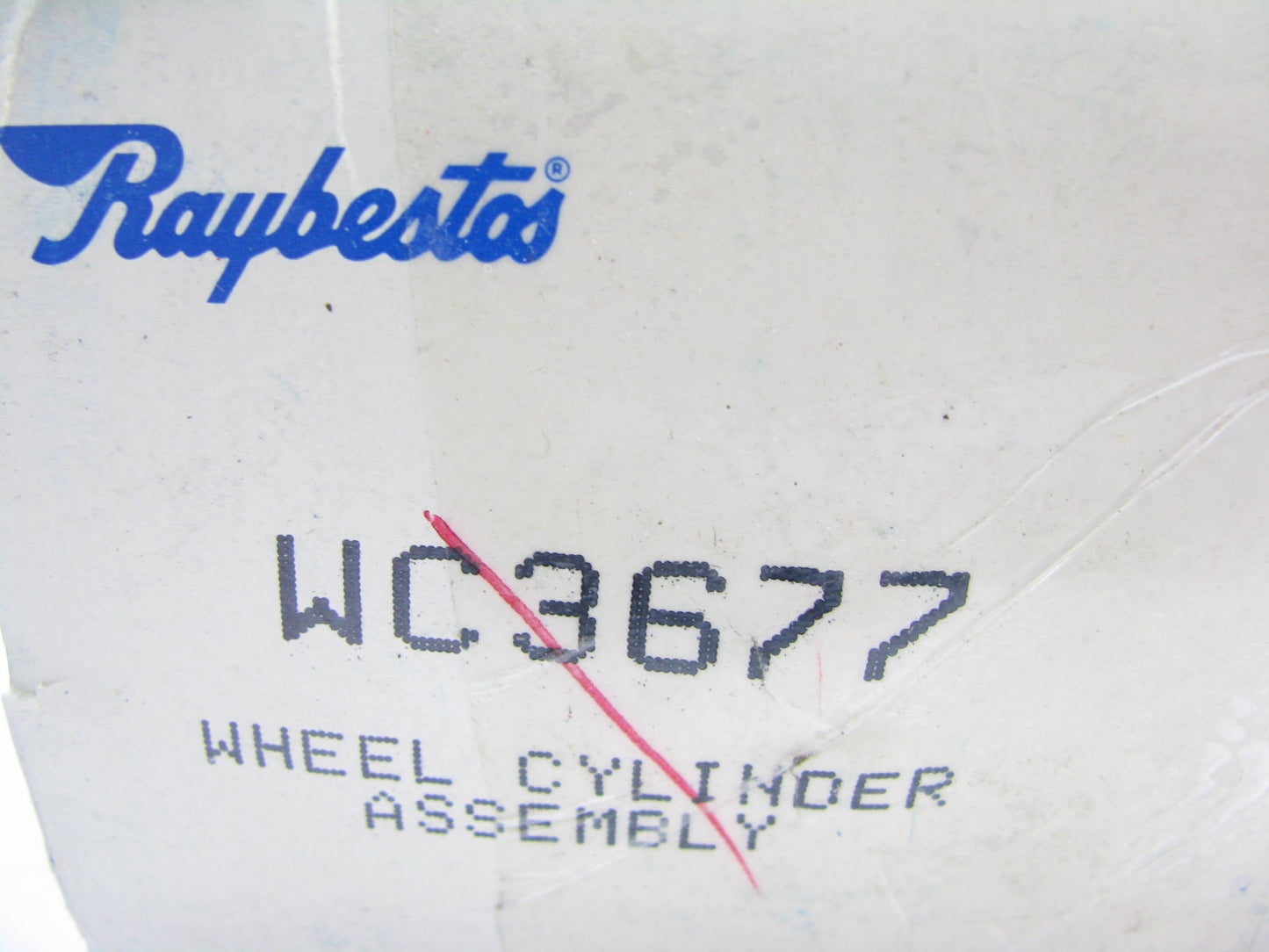 (2) Raybestos WC3677 REAR Drum Brake Wheel Cylinders