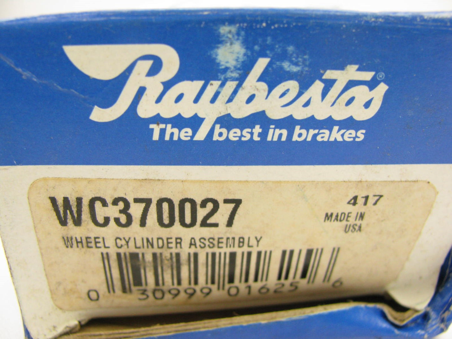 Raybestos WC370027 REAR Drum Brake Wheel Cylinder - 3/4'' BORE