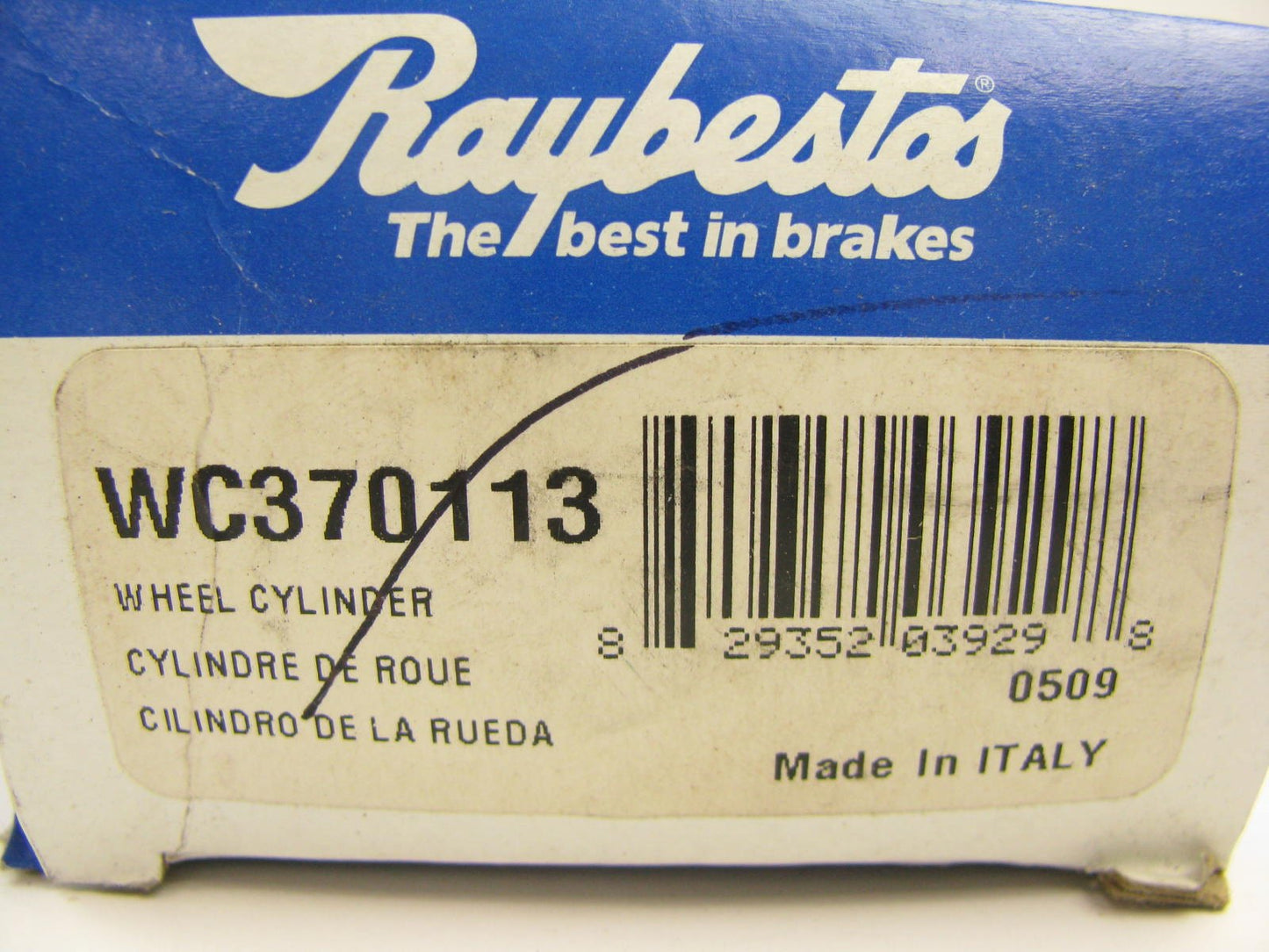 Raybestos WC370113 REAR Drum Brake Wheel Cylinder 1993-99 VW Golf, Jetta