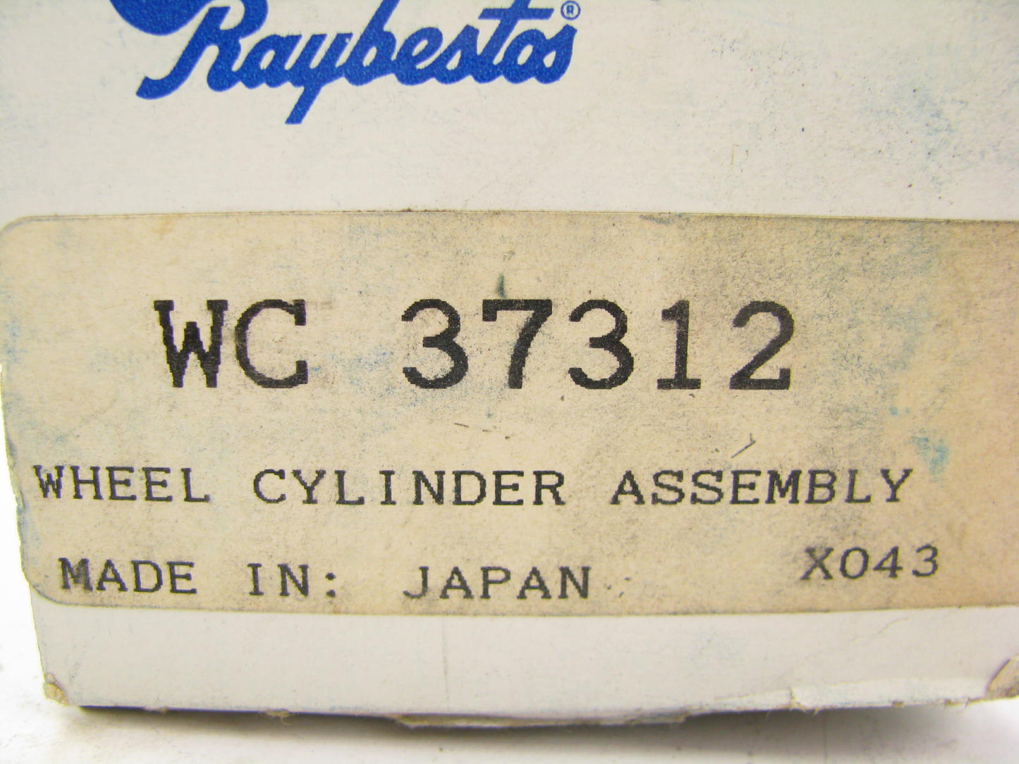 Raybestos WC37312 Front Left Drum Brake Wheel Cylinder 1972-1975 Chevrolet LUV